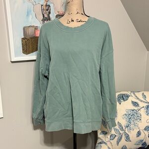 lululemon athletica oversized crew neck Sweatshirt size 12
